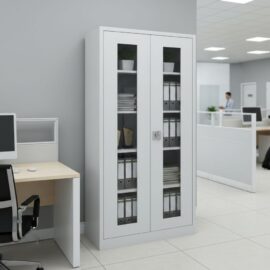198 Lik Camlı Dosya Dolabı HÇ-DS003